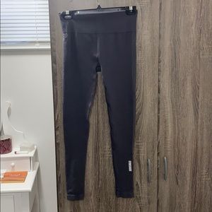 grey gym shark leggings